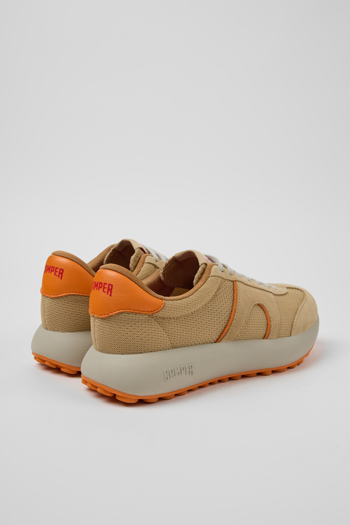 Camper Pelotas Athens - Mehrfarbiger Damensneaker aus recyceltem PET und Nubukleder.