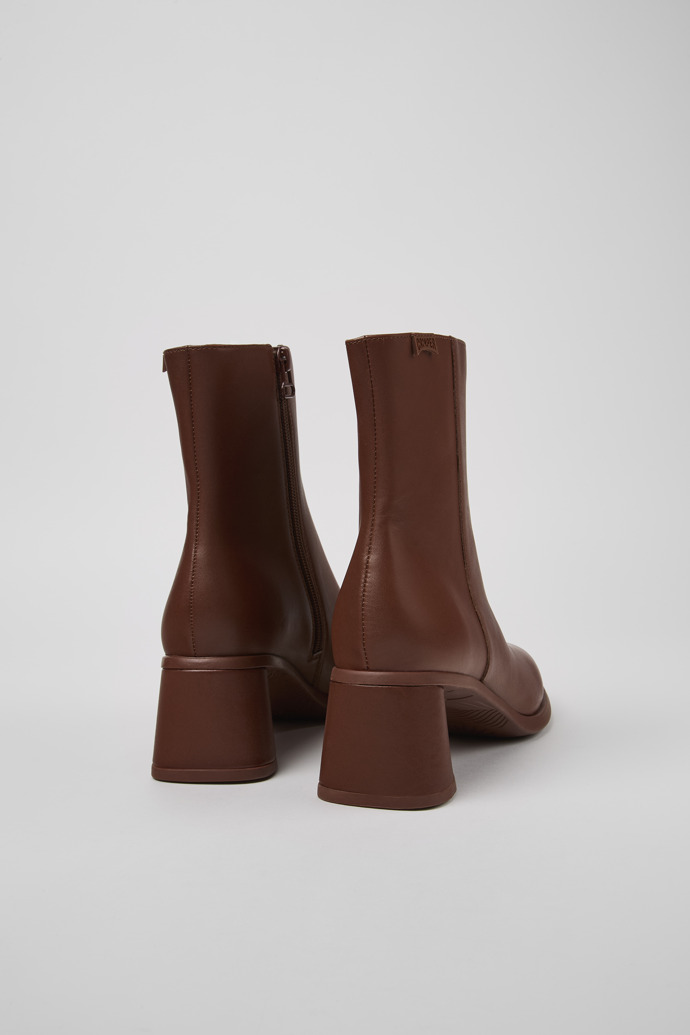 Camper Kiara - Roter Damenstiefel aus Leder