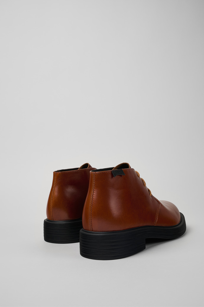 Camper Dean - Braune Herrenstiefelette aus Leder