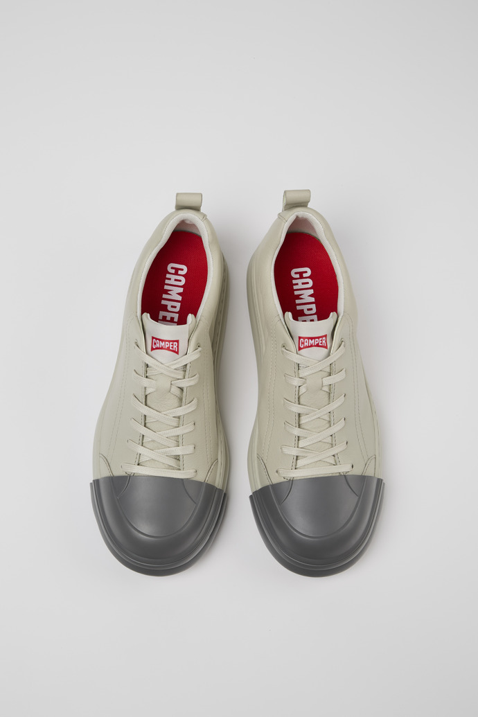 Camper Junction Runner - Graue Ledersneaker