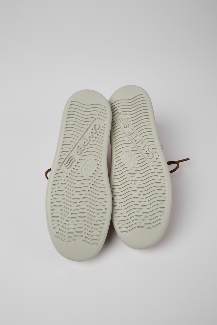 Camper Runner - Rote Herrenschuhe aus Recyclingbaumwolle