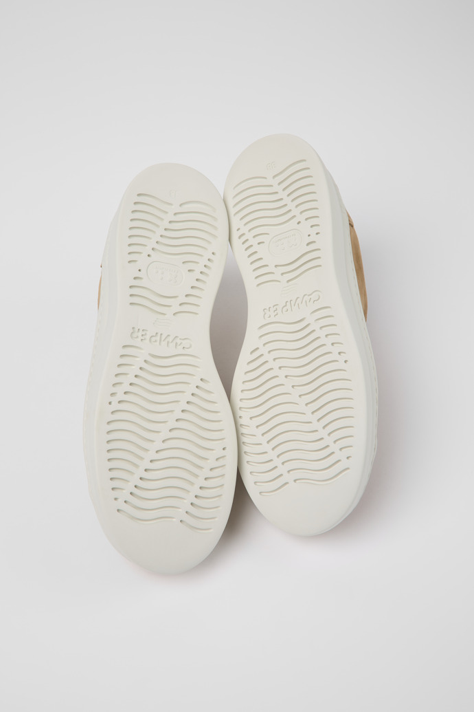 Camper Runner Up - Braune Damensneaker aus Nubukleder