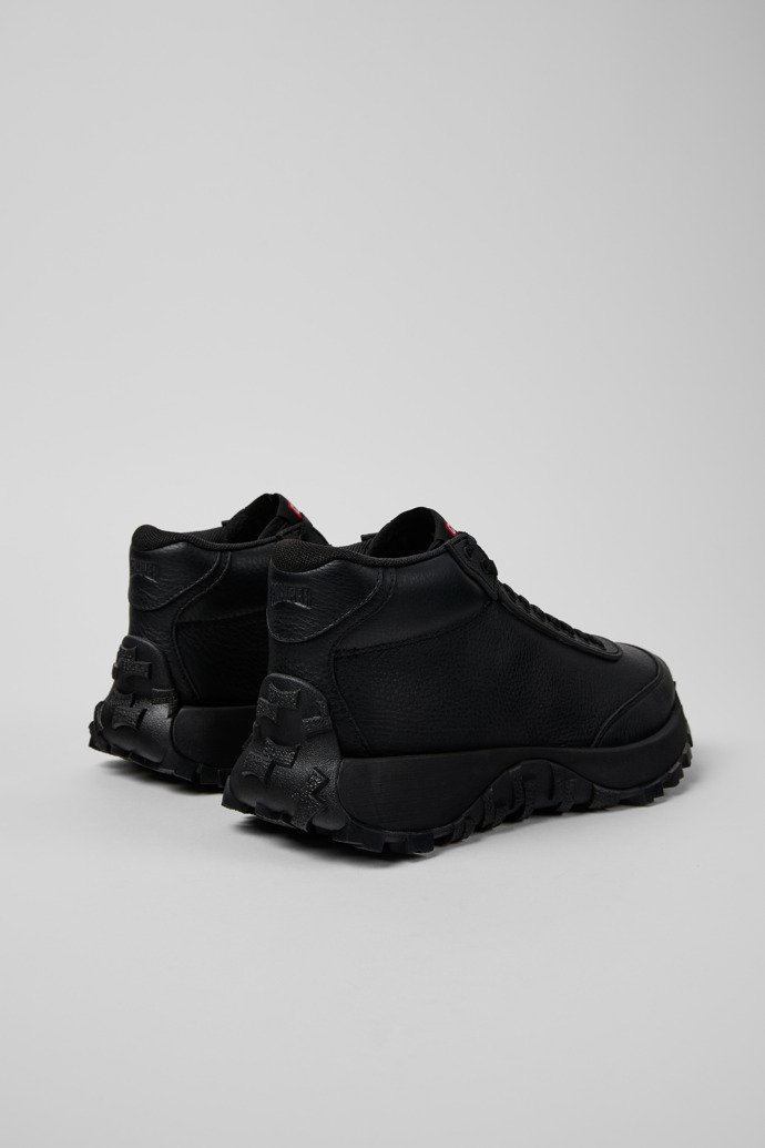 Camper Drift Trail - Schwarze Sneaker-Boots aus Leder für Damen.