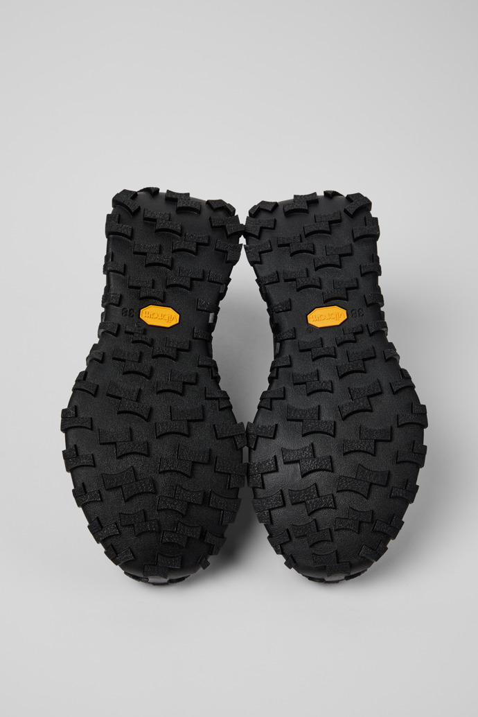 Camper Drift Trail - Schwarze Sneaker-Boots aus Leder für Damen.