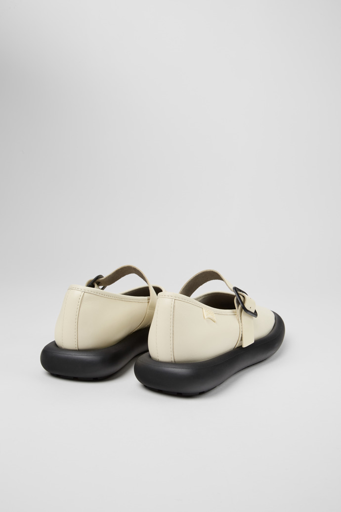 Camper Onda - Weiße Mary Jane-Lederschuhe für Damen