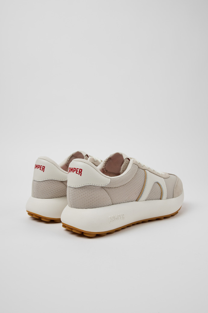 Camper Pelotas Athens - Mehrfarbiger Damensneaker aus Recycling-PET und Nubukleder.