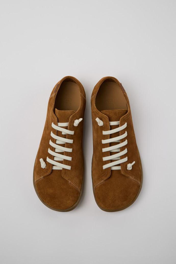 Camper Peu - Brauner Herrenschuh aus Nubukleder.