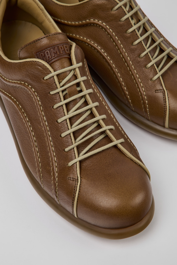 Camper Pelotas - Brauner Herrensneaker aus Leder