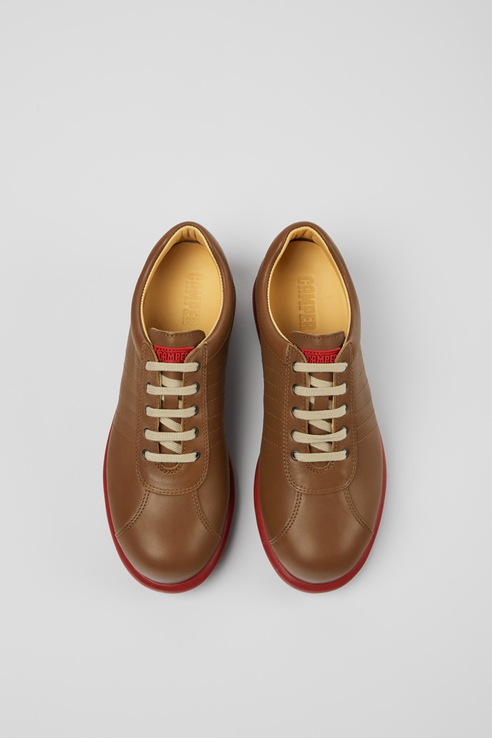 Camper Pelotas - Brauner Damenschuh aus Leder