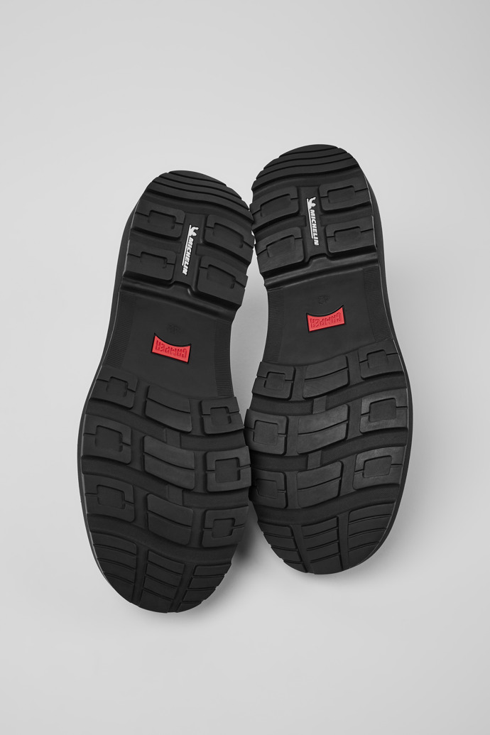 Camper Brutus Trek MICHELIN - Schwarze Herrenstiefelette aus Leder