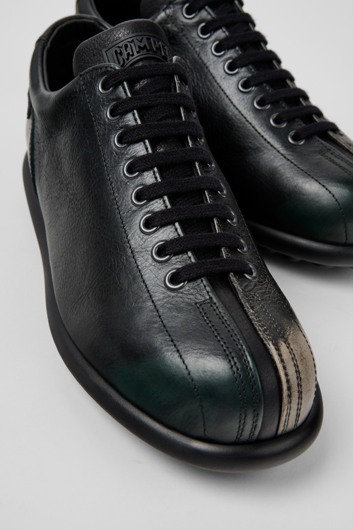 Camper Twins - Mehrfarbiger Herrenschuh aus Leder.