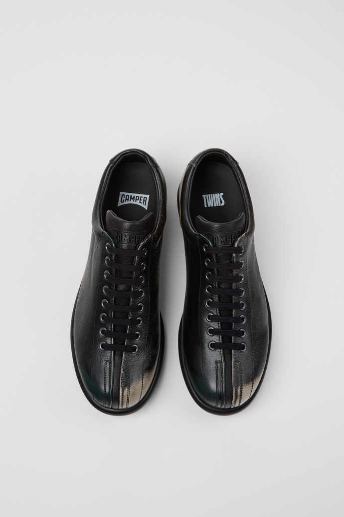 Camper Twins - Mehrfarbiger Herrenschuh aus Leder.