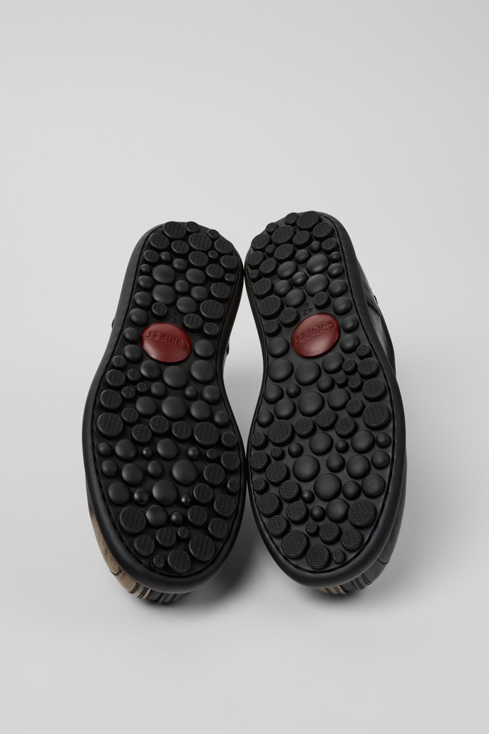 Camper Twins - Mehrfarbiger Herrenschuh aus Leder.