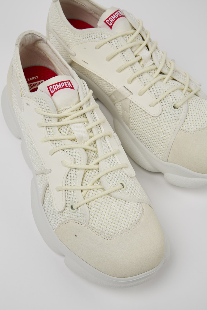Camper Karst Sorona® - Weißer Herrensneaker aus Textil