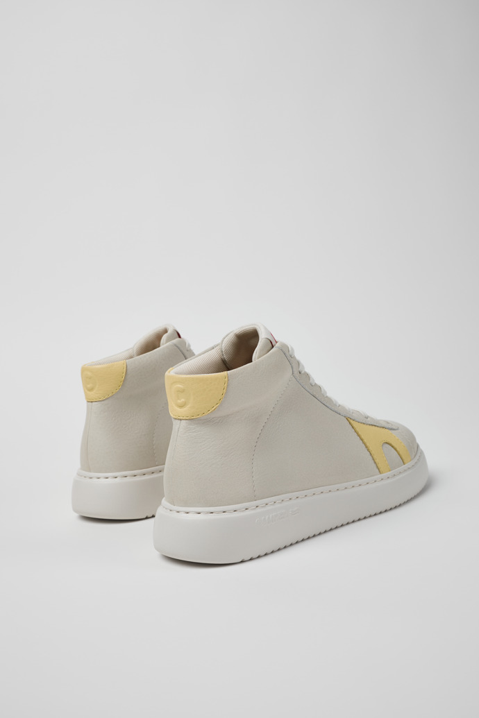 Camper Runner K21 - Mehrfarbige Leder-Sneaker-Boots für Damen.