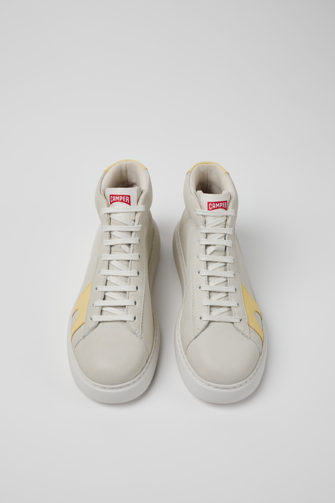 Camper Runner K21 - Mehrfarbige Leder-Sneaker-Boots für Damen.