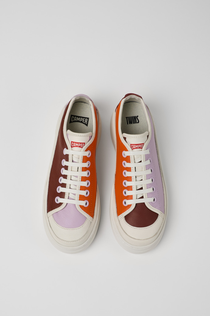 Camper Twins - Mehrfarbiger Damensneaker aus Leder