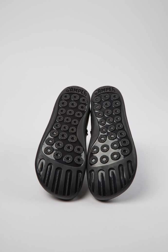 Camper Peu - Schwarzer Stiefeletten aus Leder für Damen.