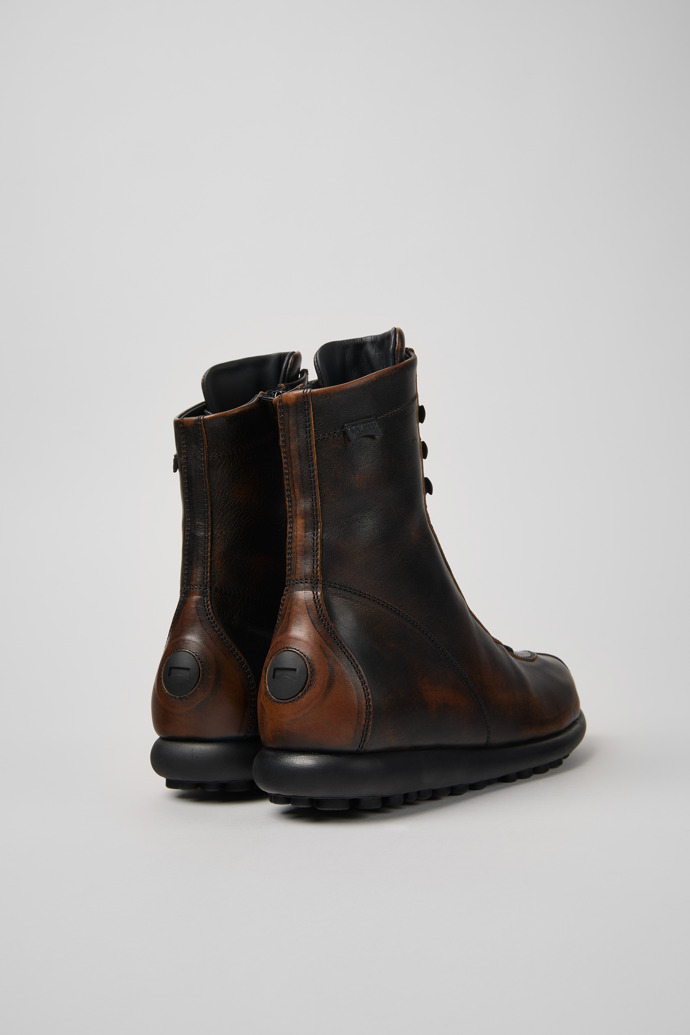 Camper Pelotas - Zweifarbiger Damenstiefel aus Leder