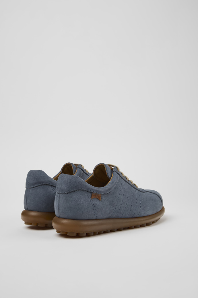 Camper Pelotas - Blauer Damenschuh aus Nubukleder