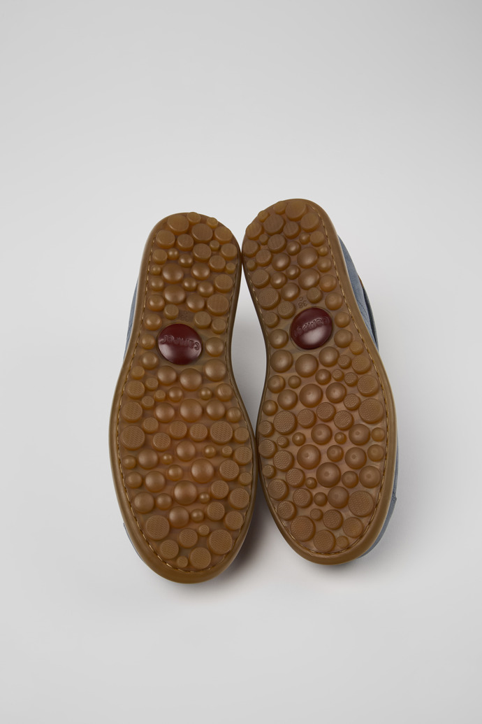 Camper Pelotas - Blauer Damenschuh aus Nubukleder