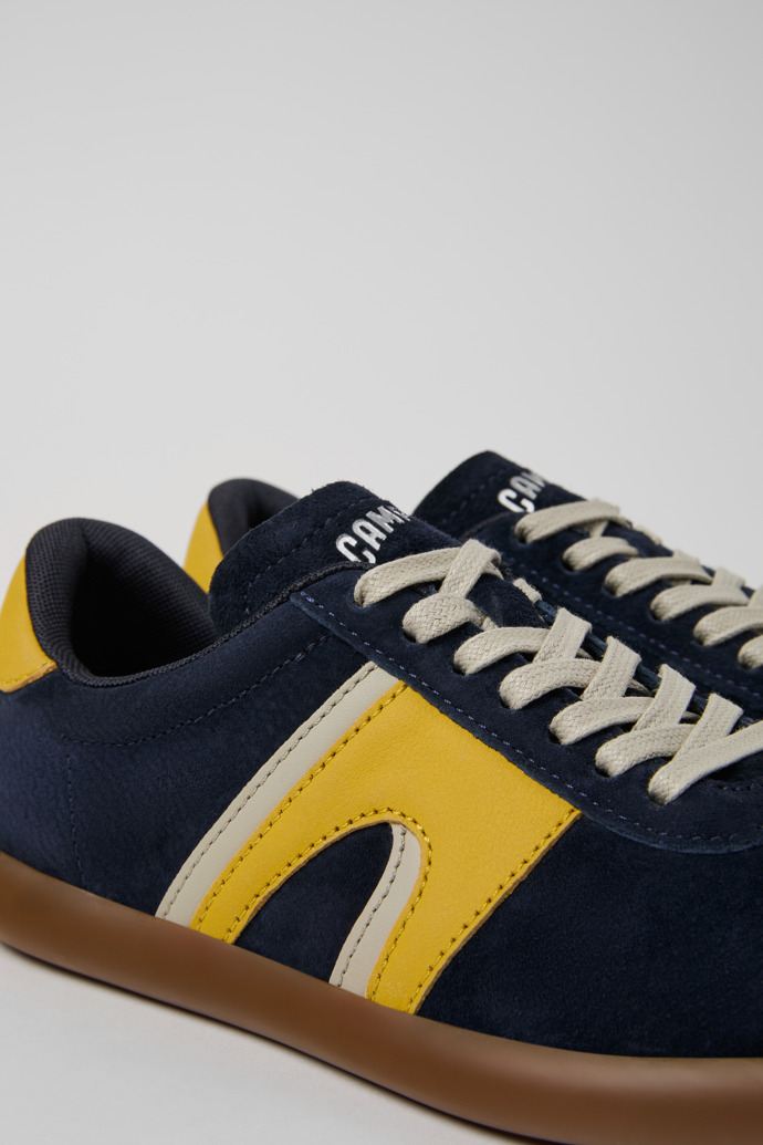 Camper Pelotas Soller - Mehrfarbiger Ledersneaker für Damen.