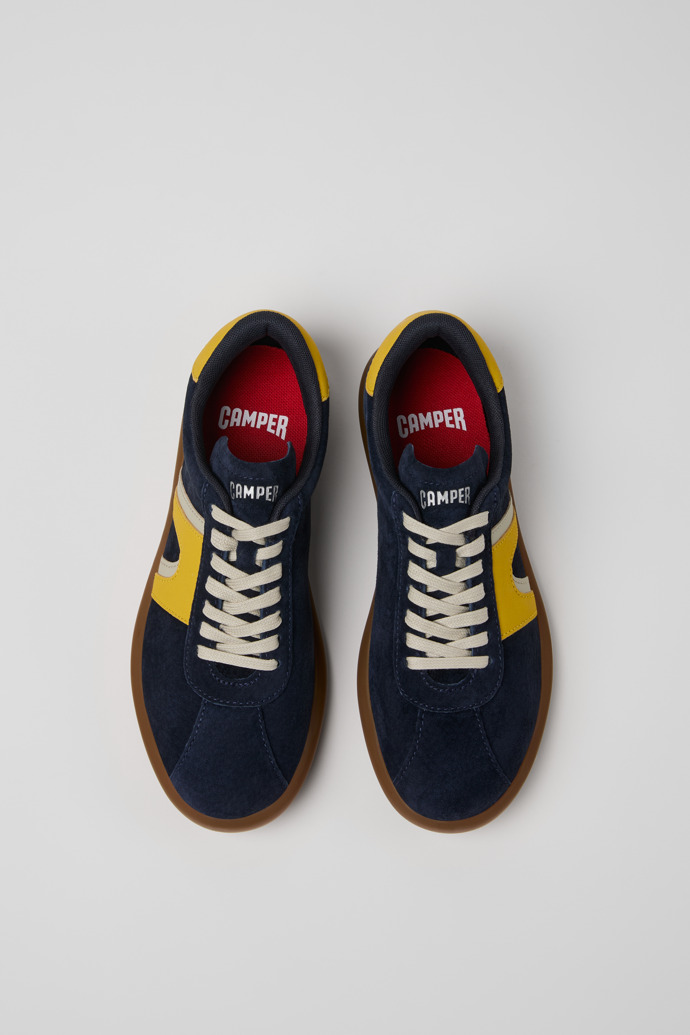 Camper Pelotas Soller - Mehrfarbiger Ledersneaker für Damen.