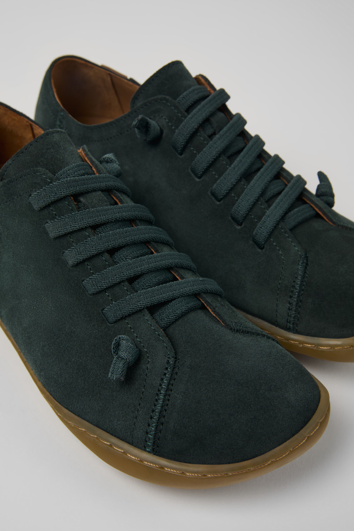 Camper Peu - Grüner Damenschuh aus Nubukleder