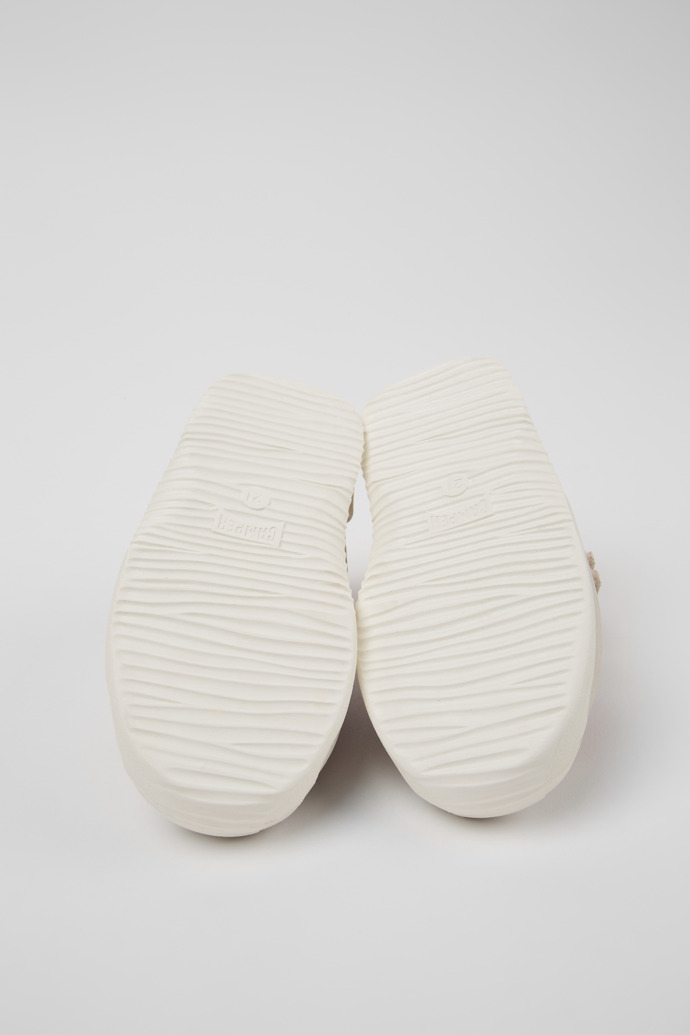 Camper Dadda - Mehrfarbige Kindersneaker aus Leder und Textil.