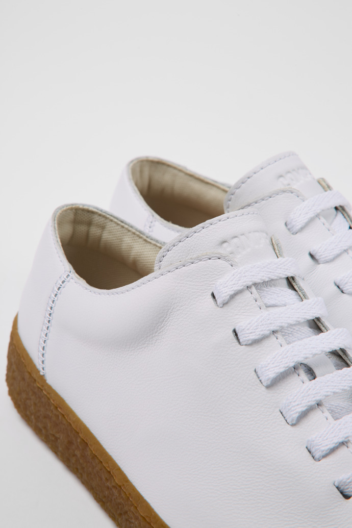 Camper Peu Terreno - Weißer Herrenschuh aus Leder
