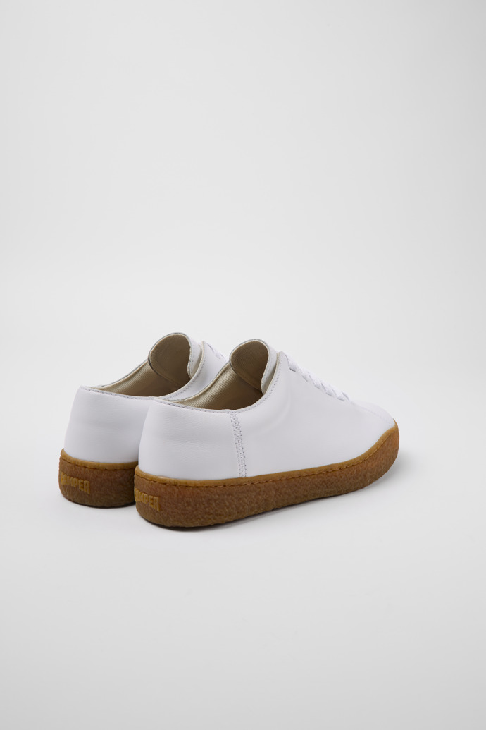 Camper Peu Terreno - Weißer Herrenschuh aus Leder