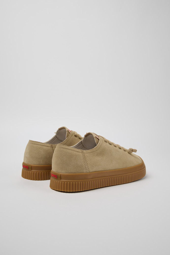 Camper Peu Roda - Beige Herrensneaker aus Nubukleder.
