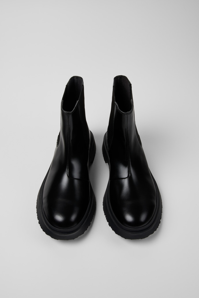 Camper Walden - Schwarze Herrenstiefelette aus Leder