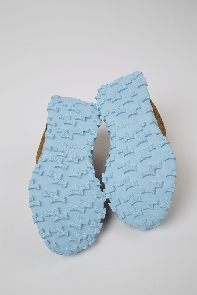 Camper Twins - Mehrfarbige Kindersneaker aus Leder und Textil