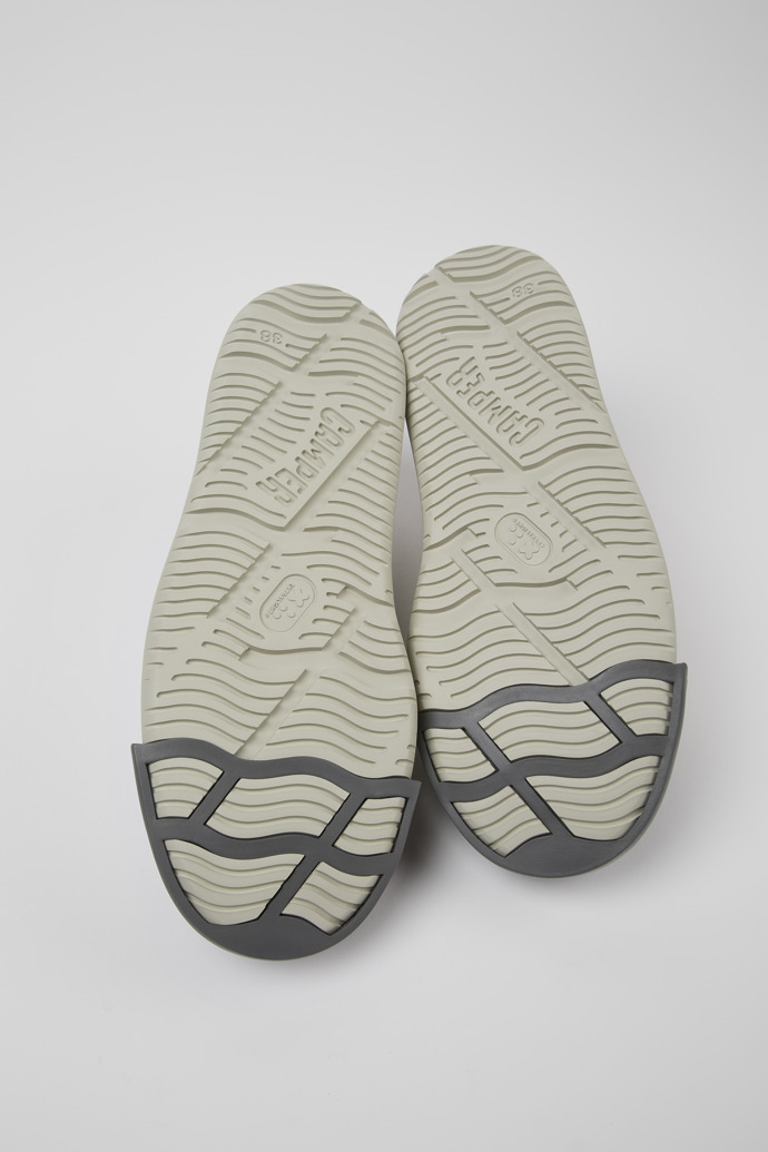 Camper Junction Runner - Grauer Damensneaker aus Leder