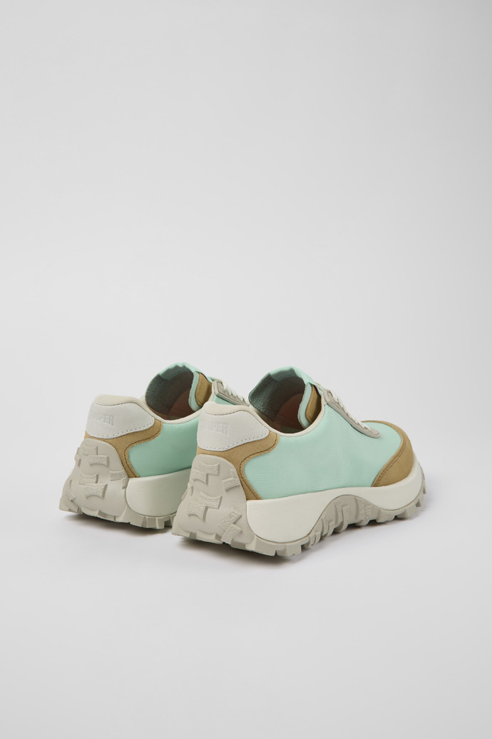 Camper Drift Trail VIBRAM - Blauer Damensneaker aus Textil/Nubukleder