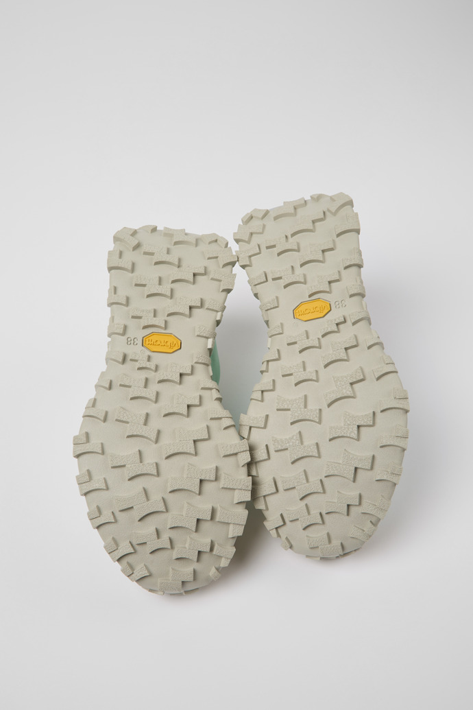Camper Drift Trail VIBRAM - Blauer Damensneaker aus Textil/Nubukleder