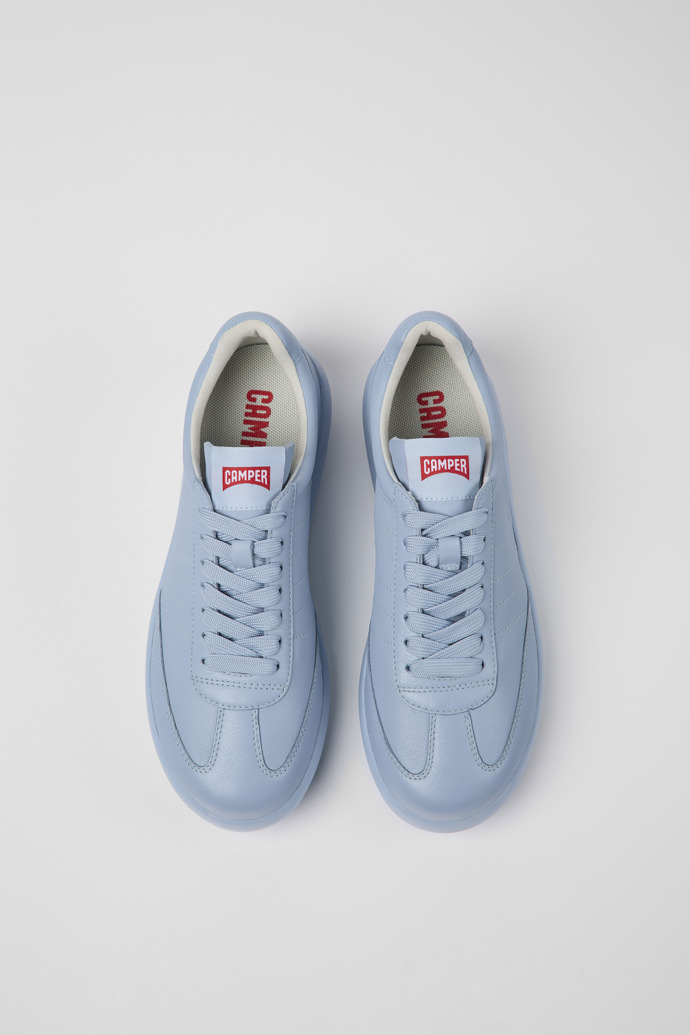 Camper Pelotas XLite - Blauer Ledersneaker für Damen
