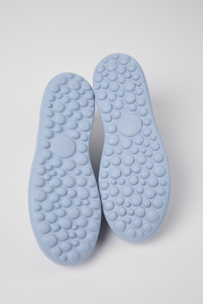 Camper Pelotas XLite - Blauer Ledersneaker für Damen