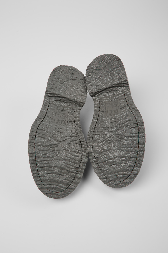 Camper Twins - Grauer Damenloafer aus Leder