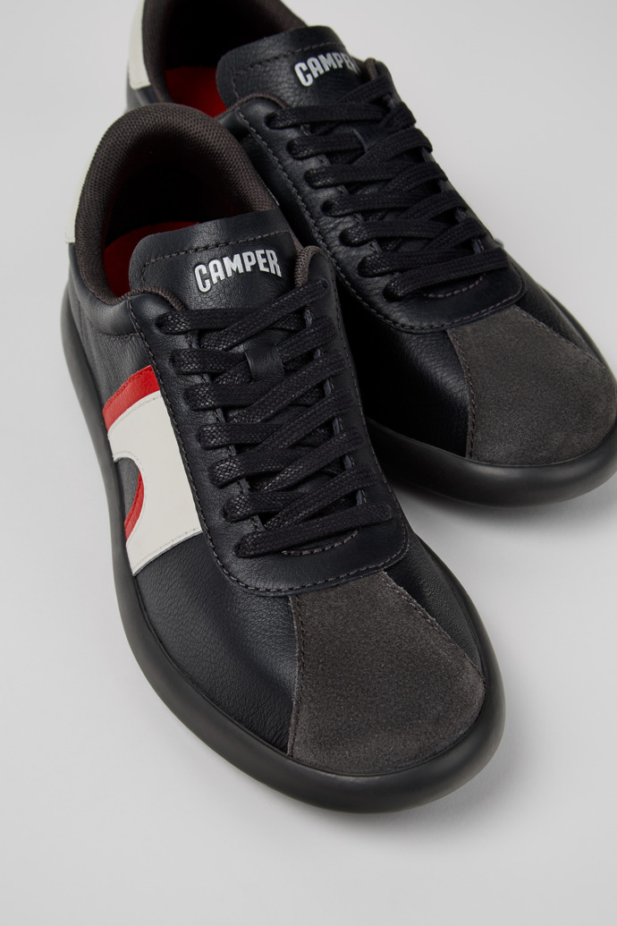 Camper Pelotas Soller - Mehrfarbiger Ledersneaker für Damen.