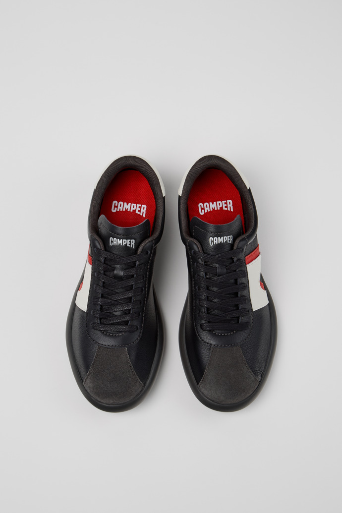 Camper Pelotas Soller - Mehrfarbiger Ledersneaker für Damen.