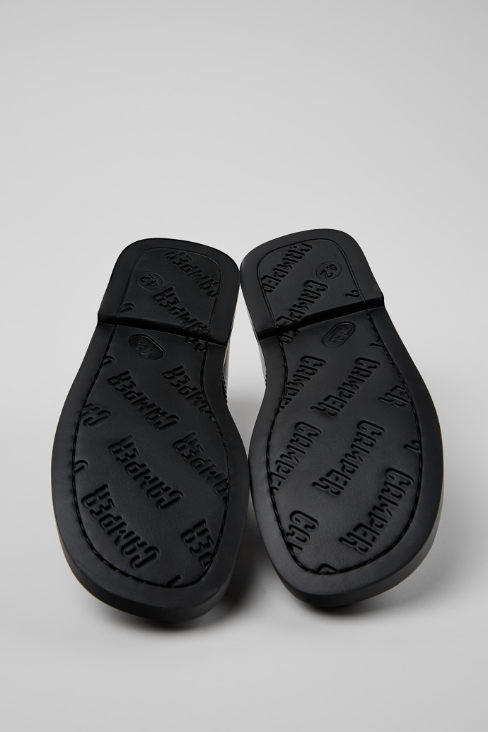 Camper Don - Schwarzer Herrenschuh aus Leder.