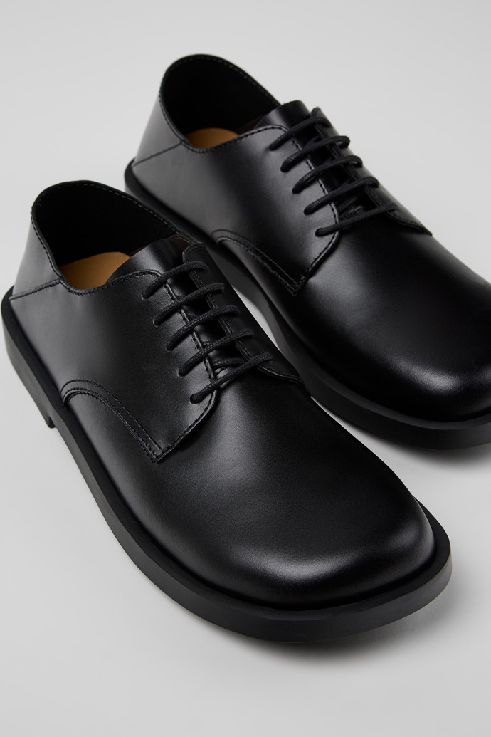 Camper Don - Schwarzer Herrenschuh aus Leder.