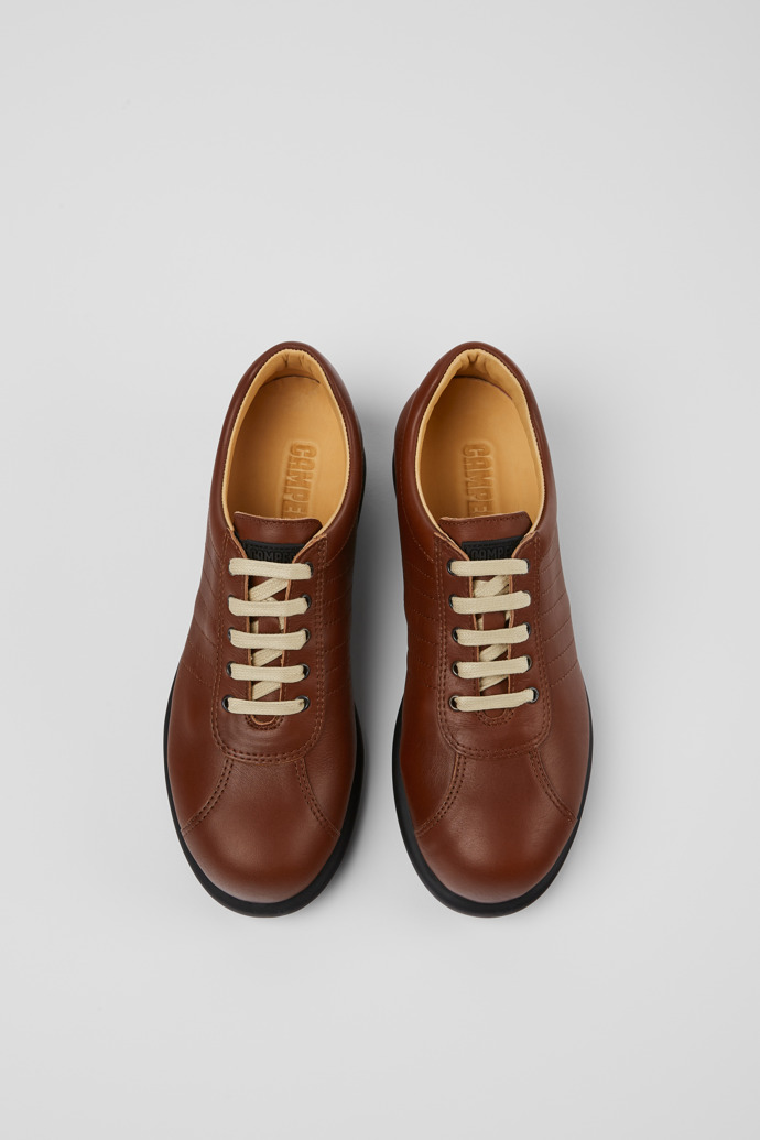 Camper Pelotas - Brauner Damenschuh aus Leder