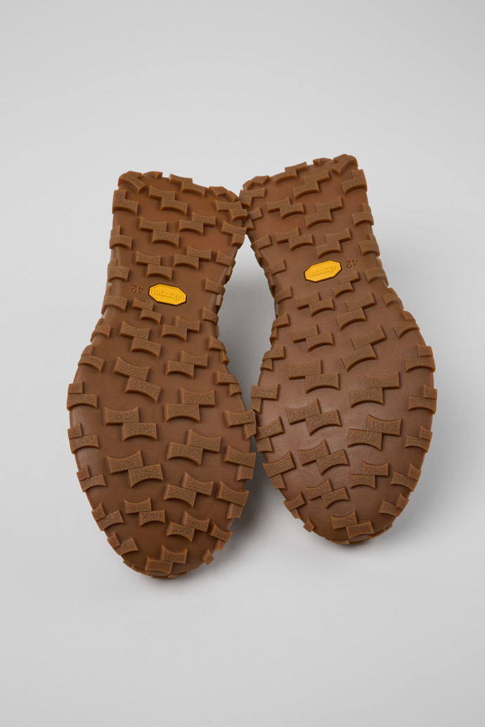 Camper Drift Trail VIBRAM - Blauer Herrensneaker aus Nubukleder und Textil.
