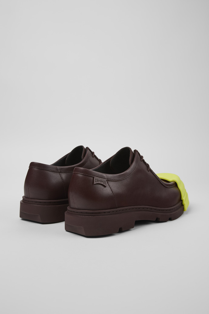 Camper Junction - Weinroter Herrenschuh aus Leder
