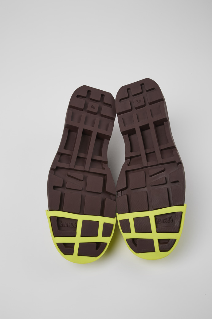 Camper Junction - Weinroter Herrenschuh aus Leder