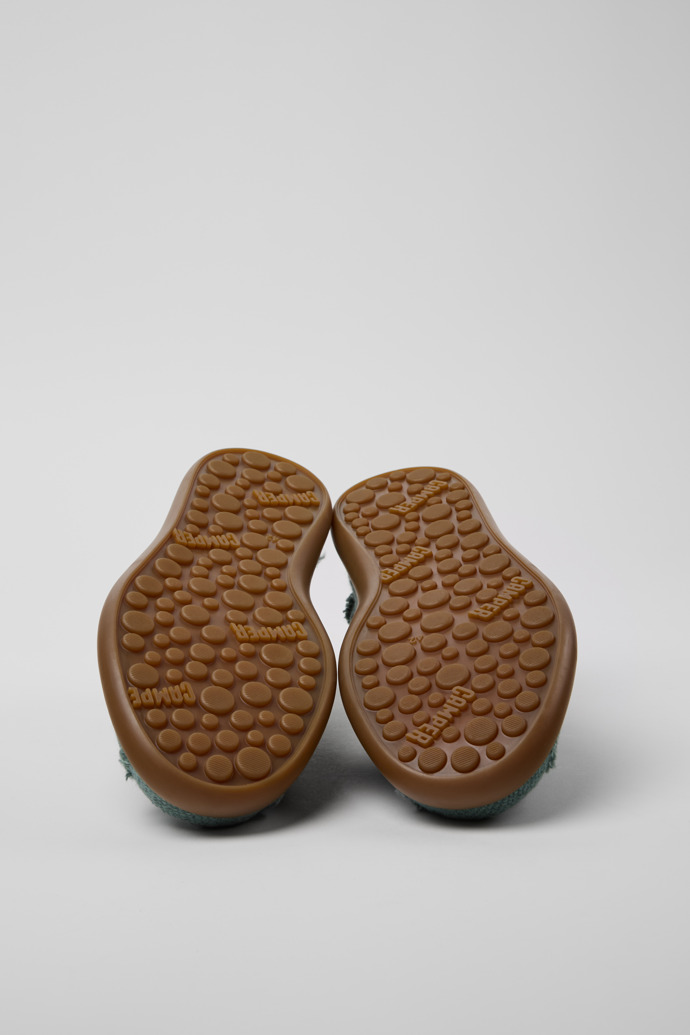 Camper Pelotas Soller - Grüner Herrensneaker aus Bio-Baumwolle.