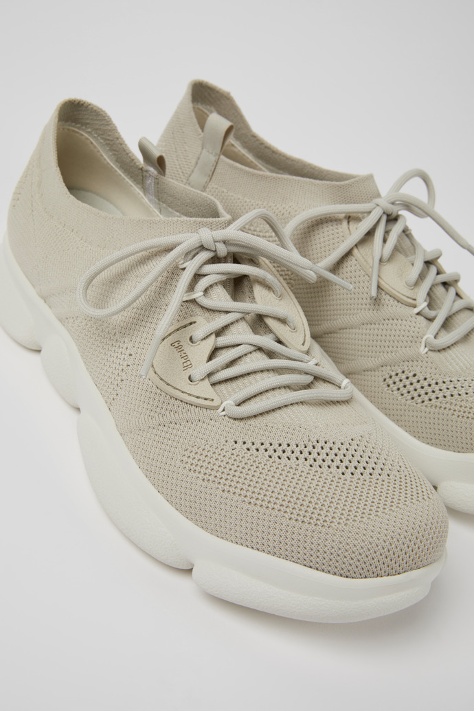 Camper Karst - Grauer Herrensneaker aus Textil